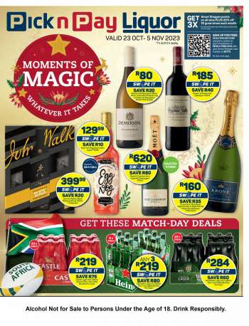 Pick n Pay catalogue  - 23/10/2023 - 05/11/2023.