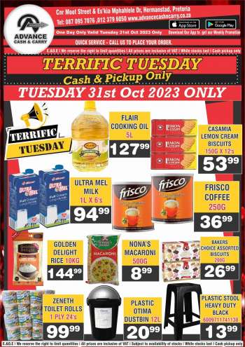 Advance Cash & Carry catalogue  - 31/10/2023 - 31/10/2023.