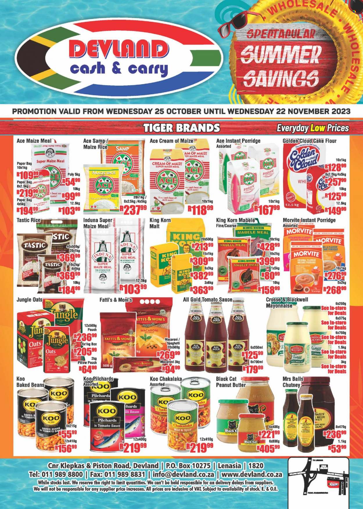 Devland specials - 25/10/2023 - 22/11/2023. Page 1