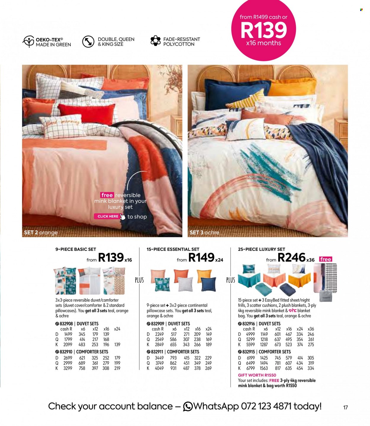 HomeChoice specials. Page 17