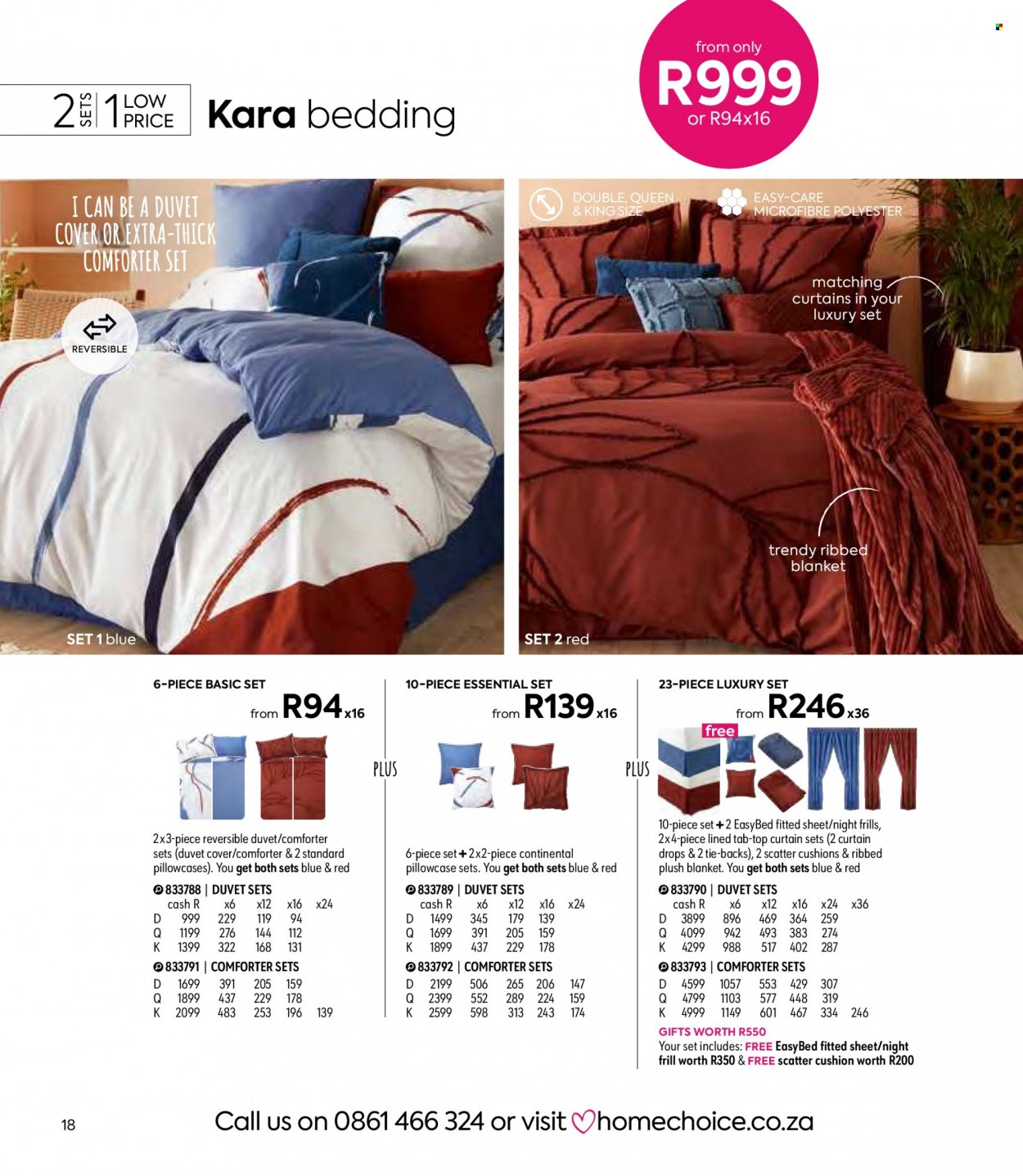 HomeChoice specials. Page 18