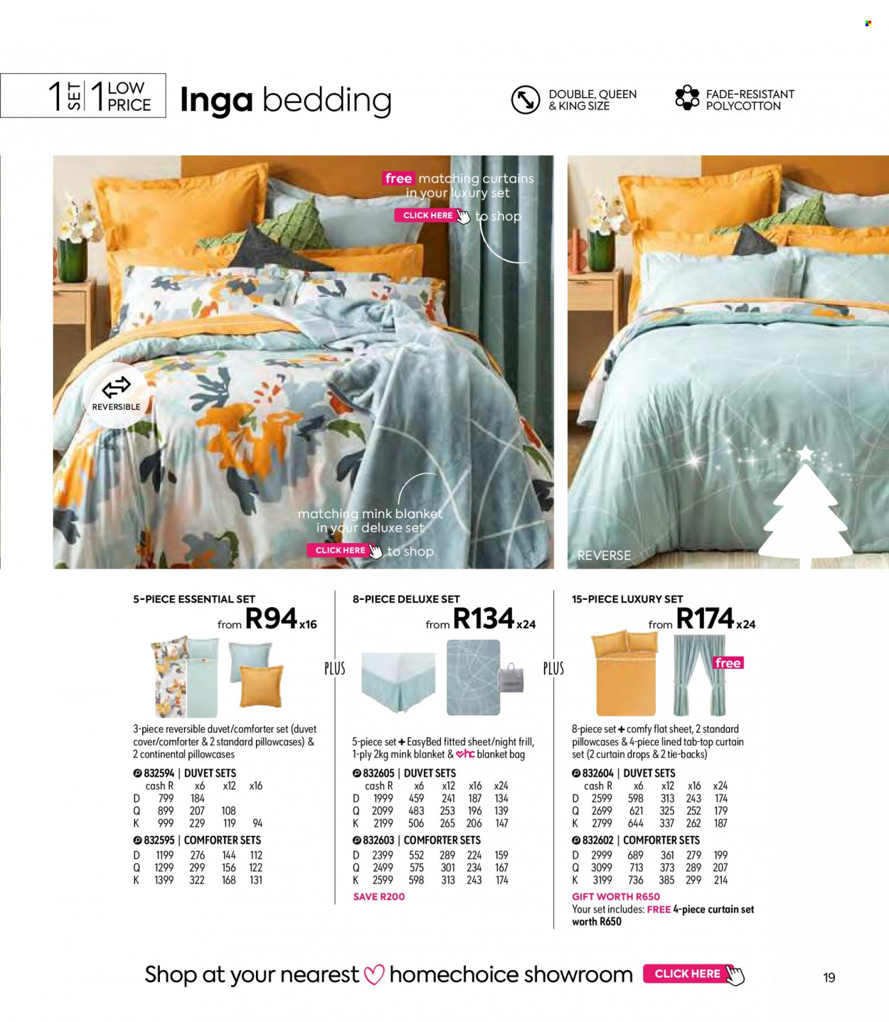 HomeChoice specials. Page 19