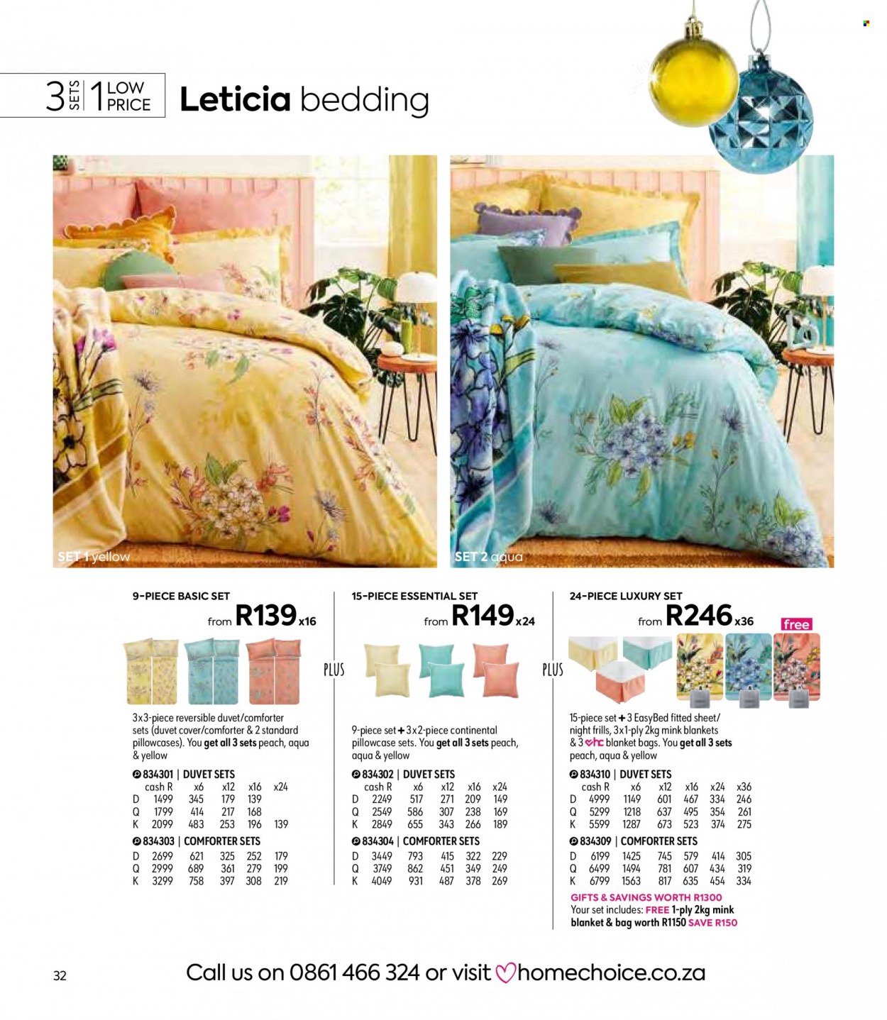HomeChoice specials. Page 32