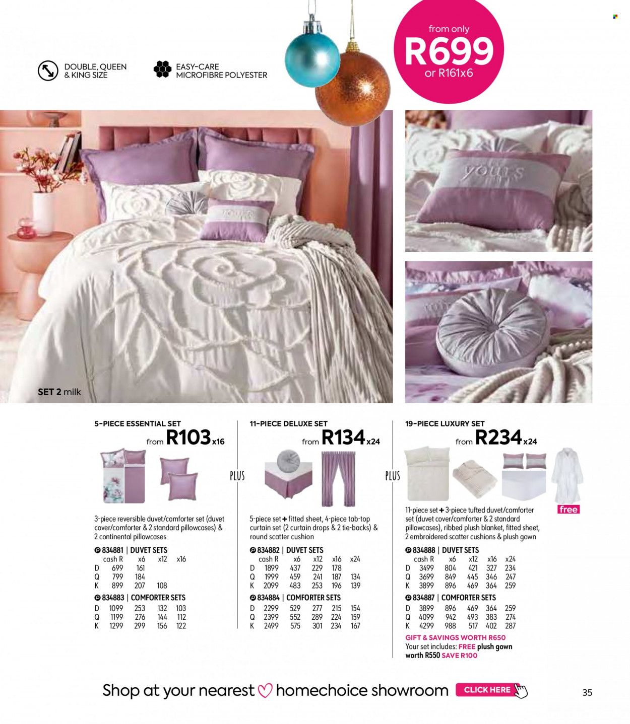 HomeChoice specials. Page 35