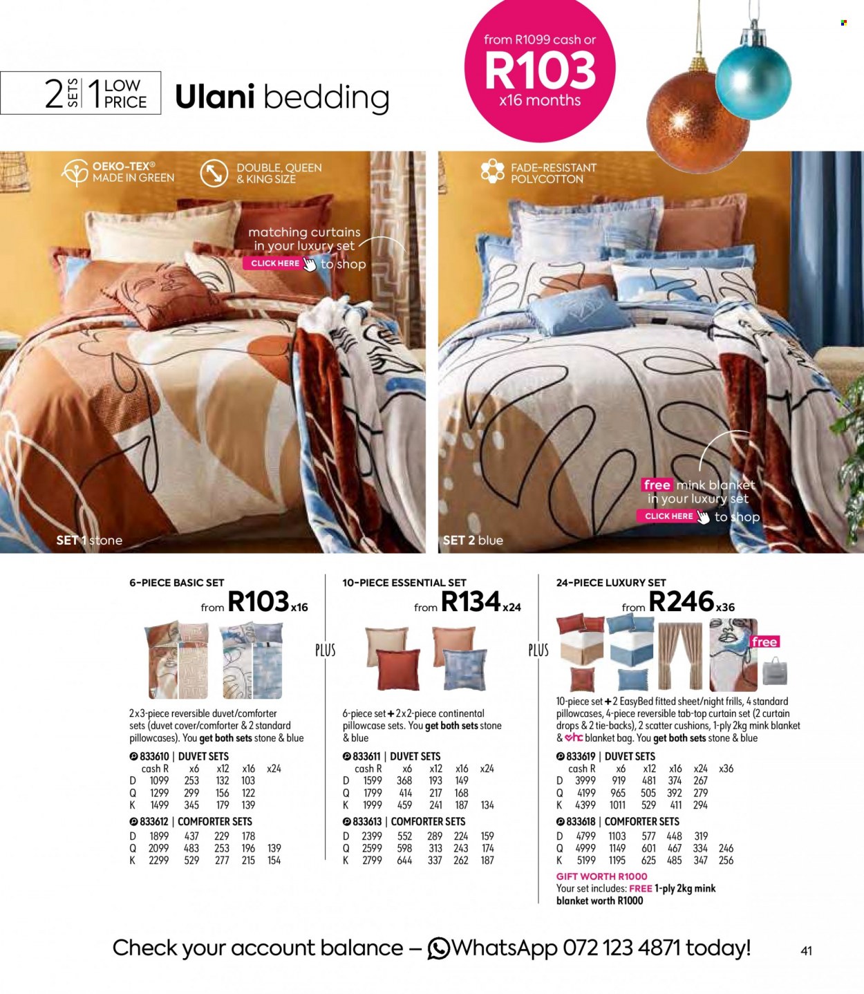 HomeChoice specials. Page 41