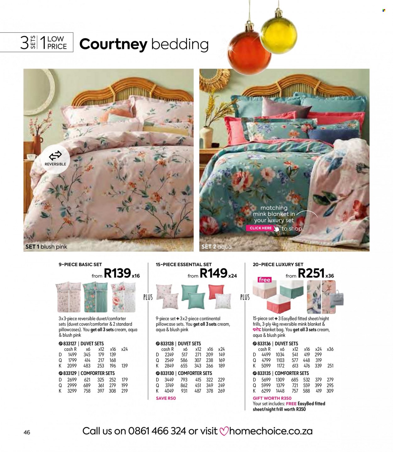 HomeChoice specials. Page 46