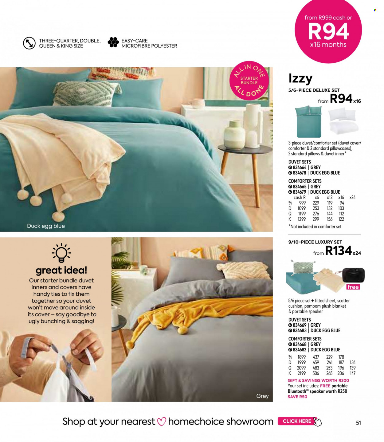 HomeChoice specials. Page 51