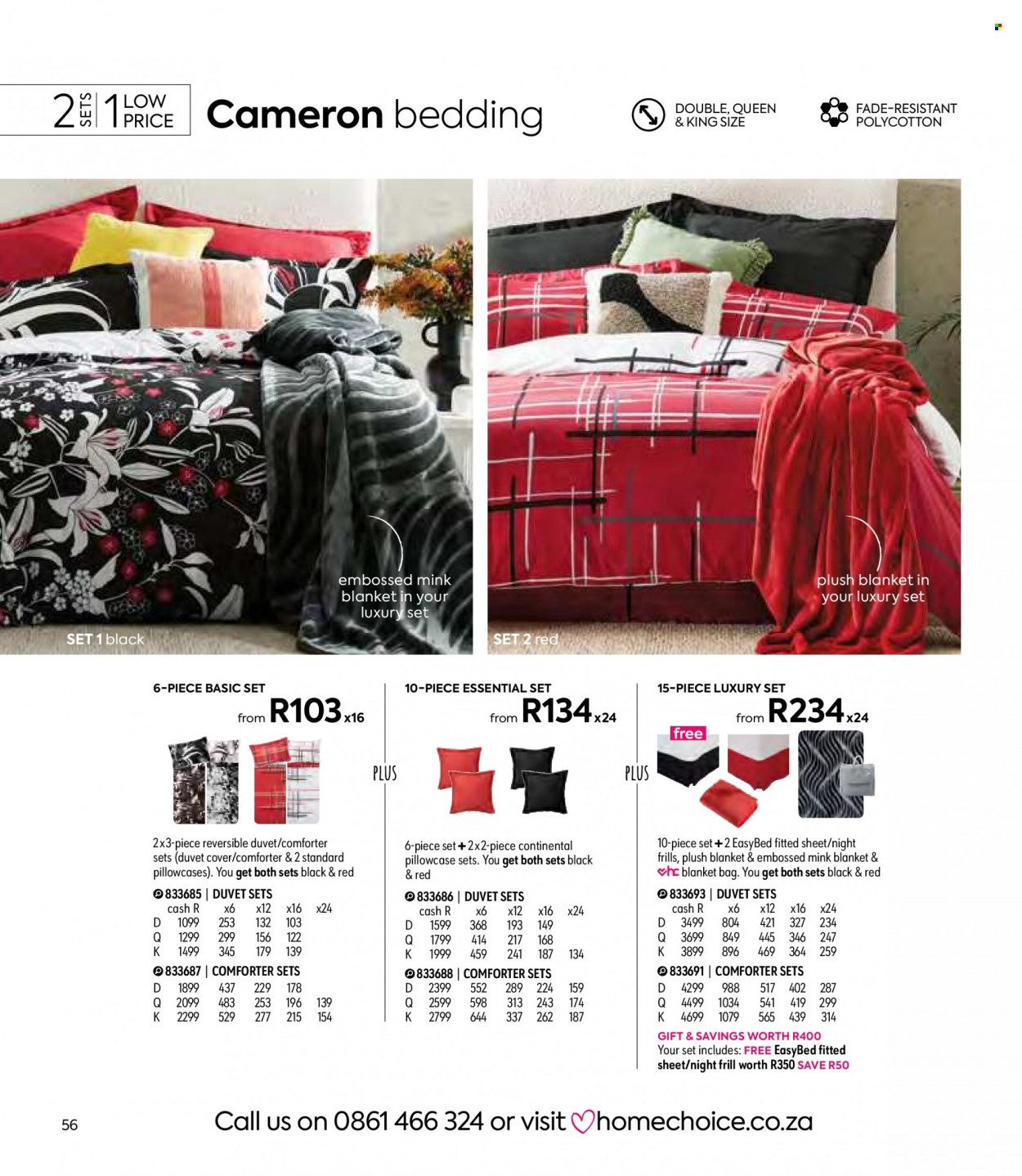HomeChoice specials. Page 56