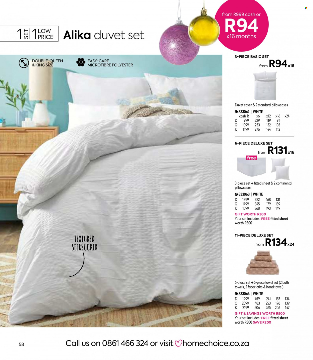 HomeChoice specials. Page 58