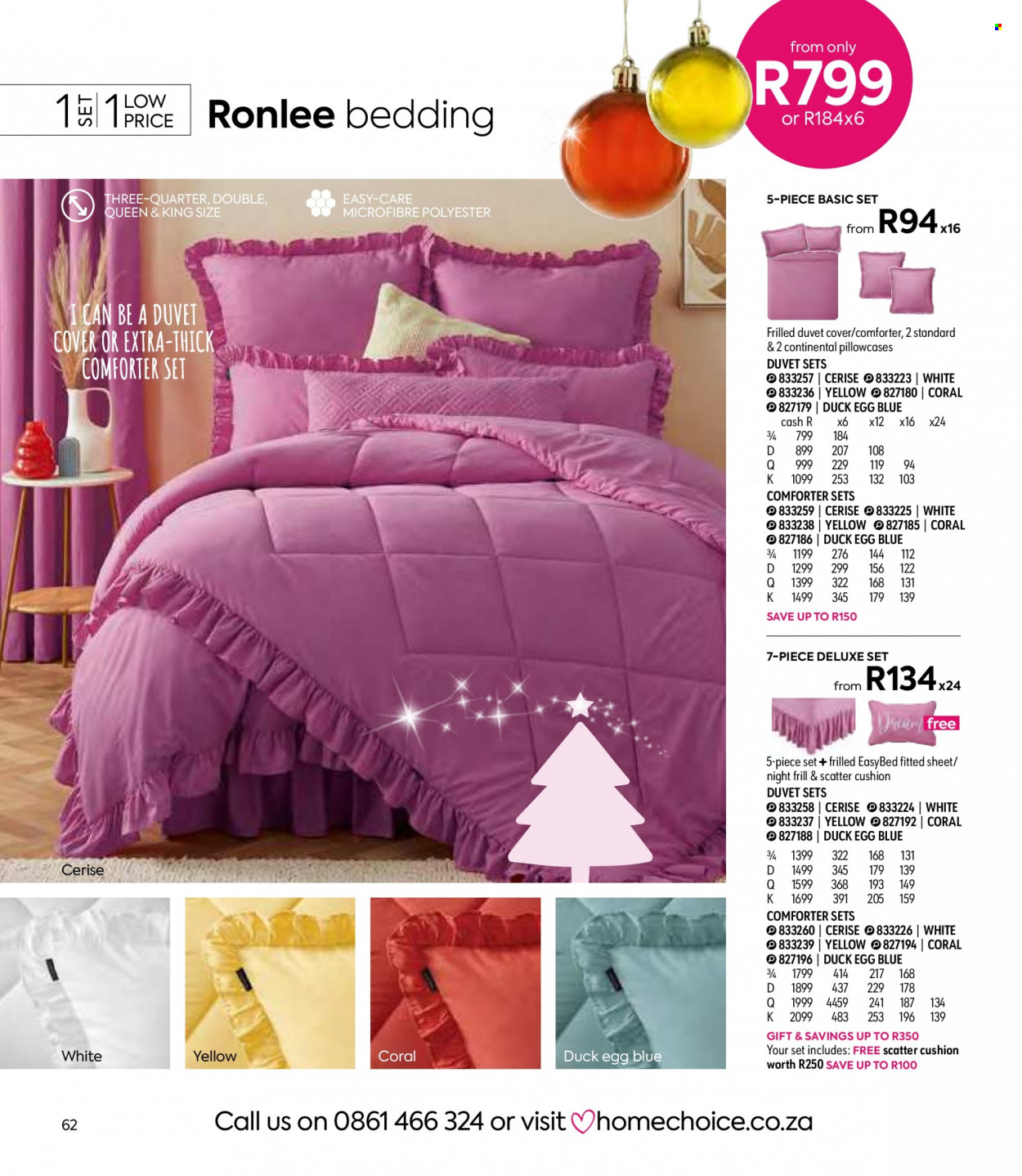 HomeChoice specials. Page 62