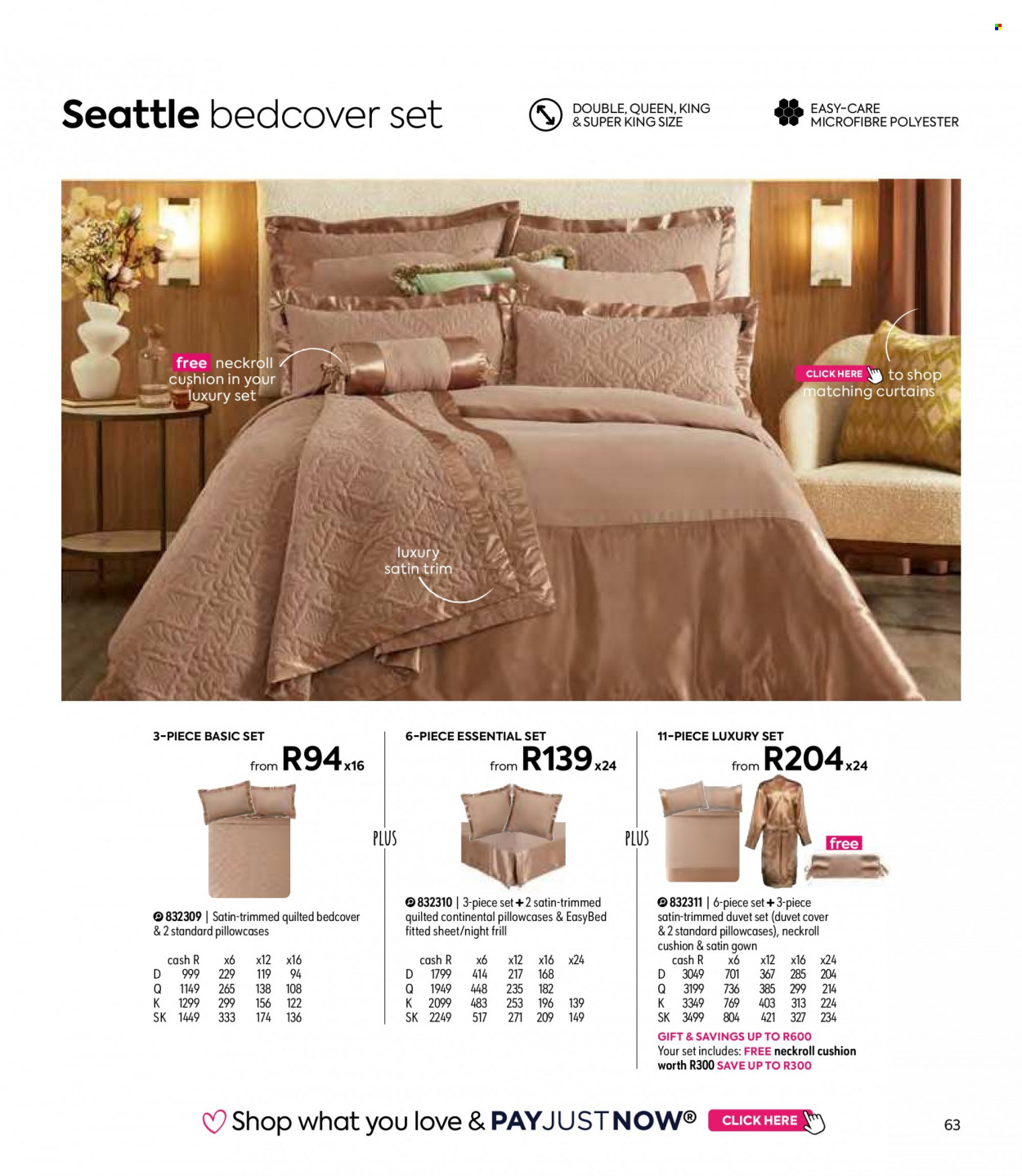 HomeChoice specials. Page 63
