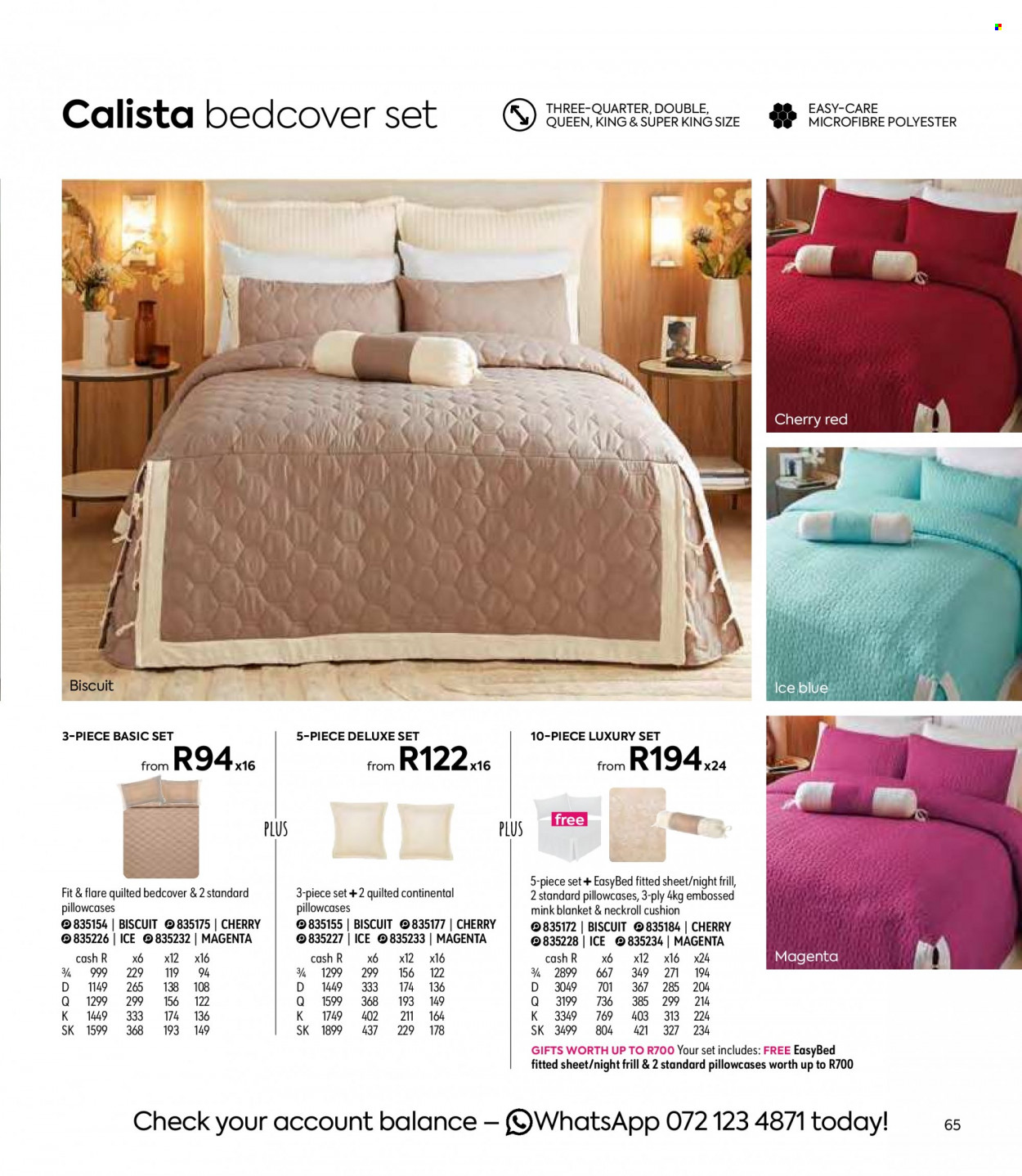 HomeChoice specials. Page 65