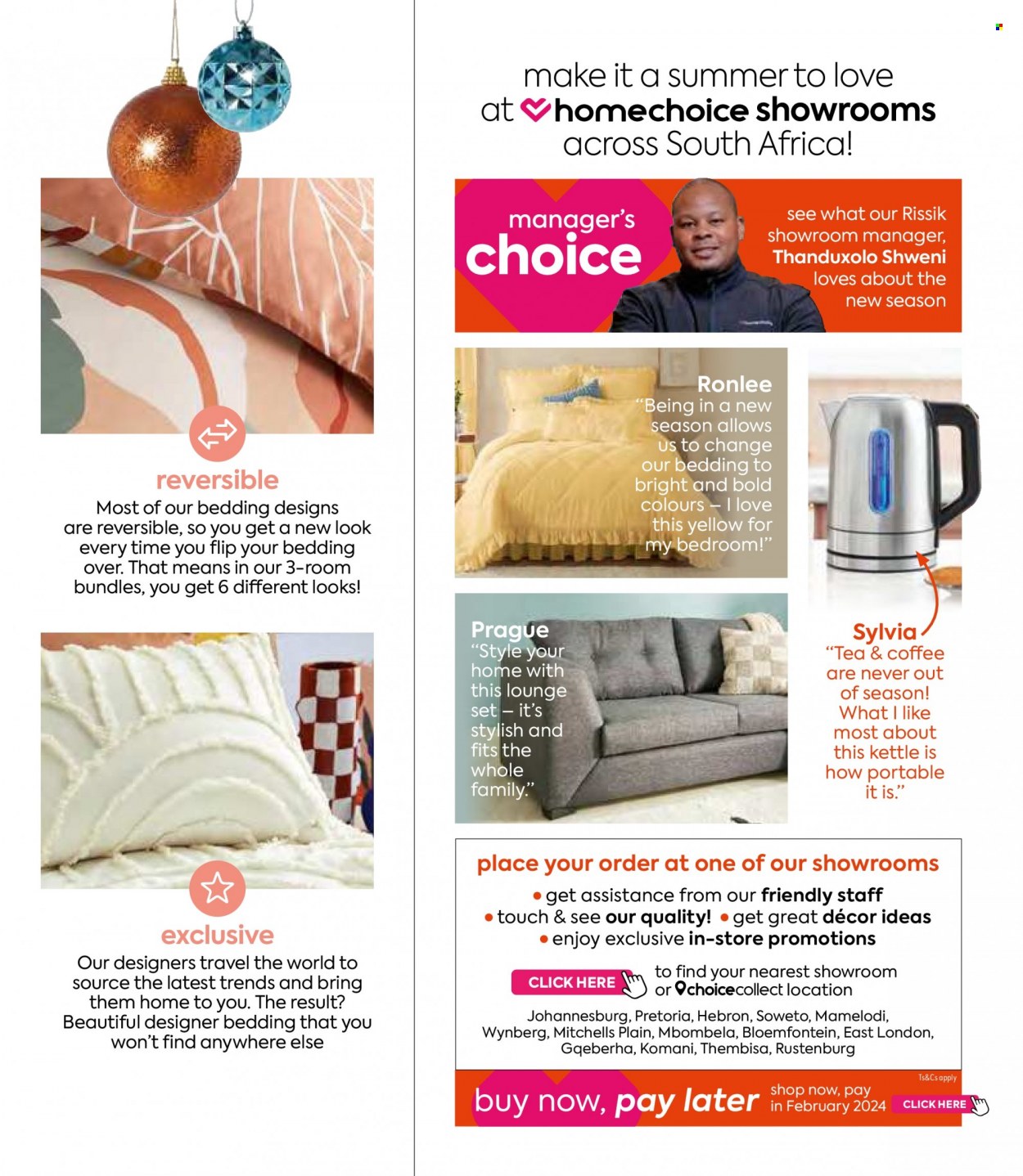 HomeChoice specials. Page 67