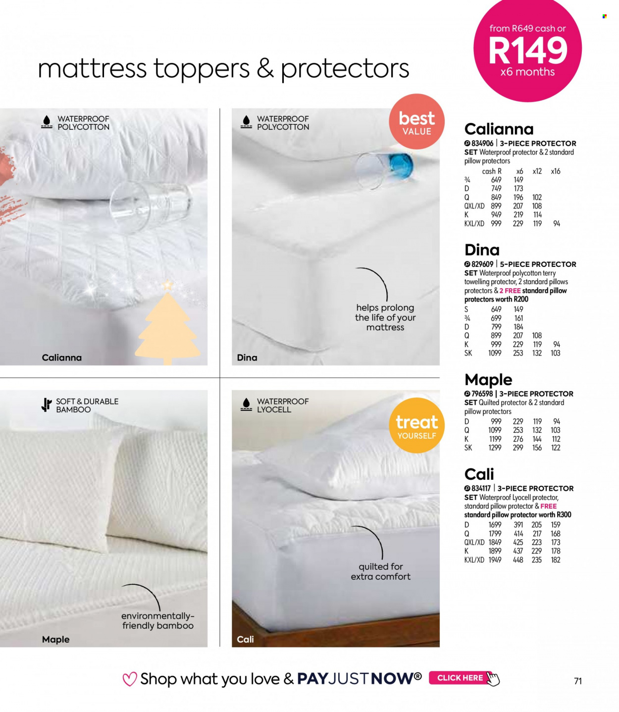 HomeChoice specials. Page 71