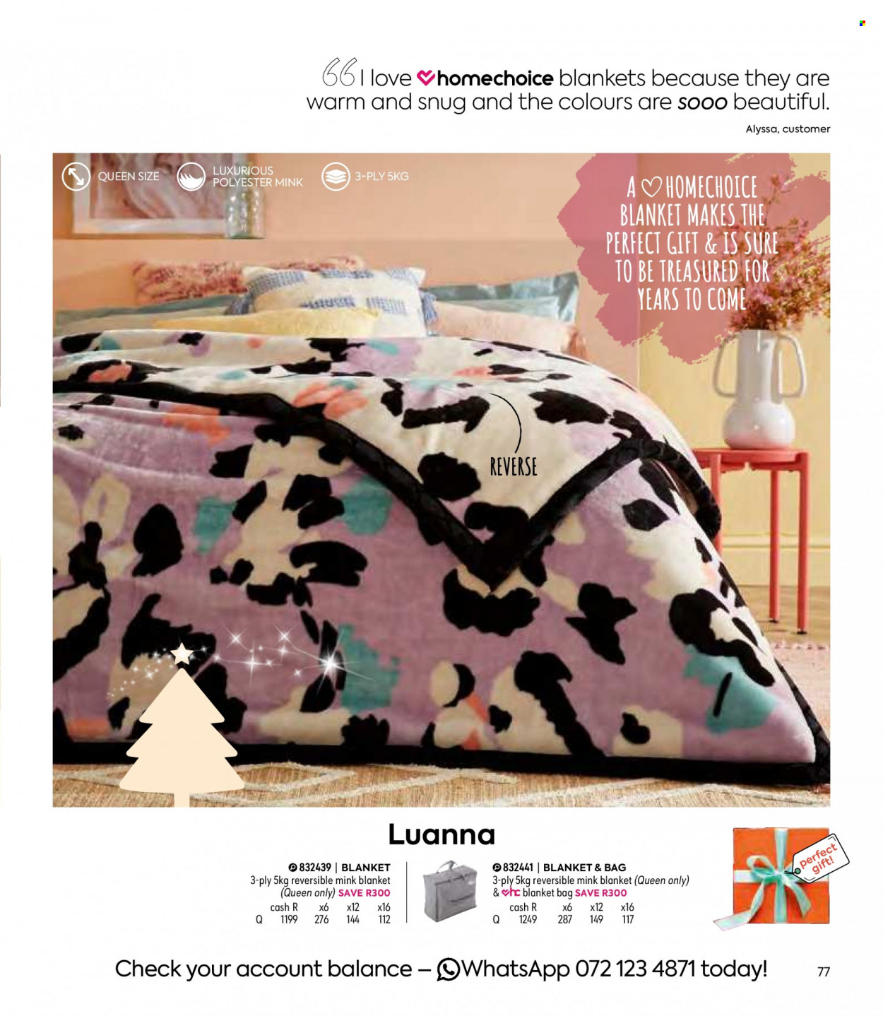 HomeChoice specials. Page 77