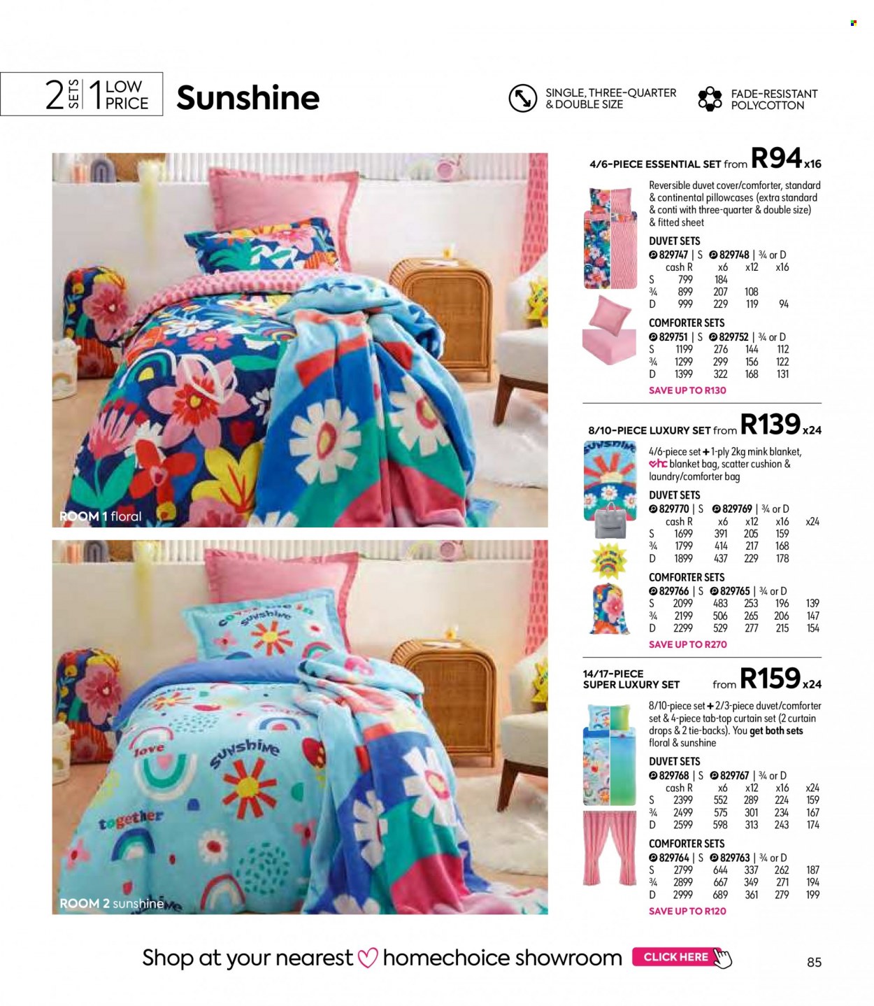 HomeChoice specials. Page 85