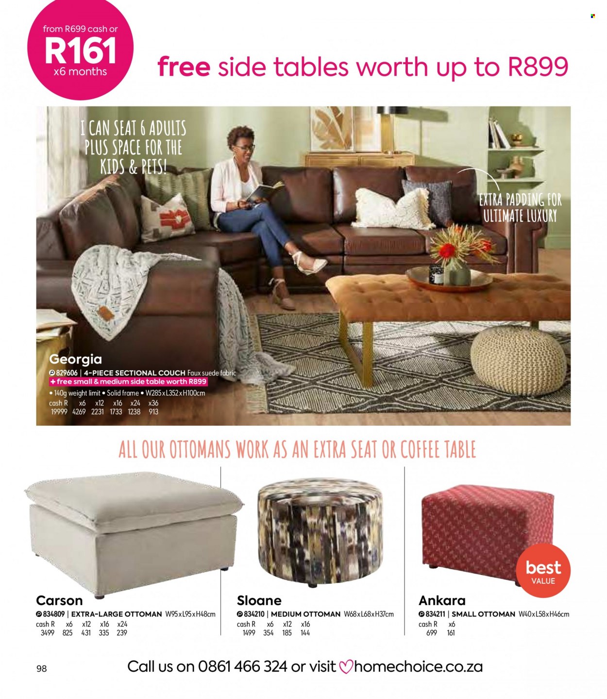 HomeChoice specials. Page 98