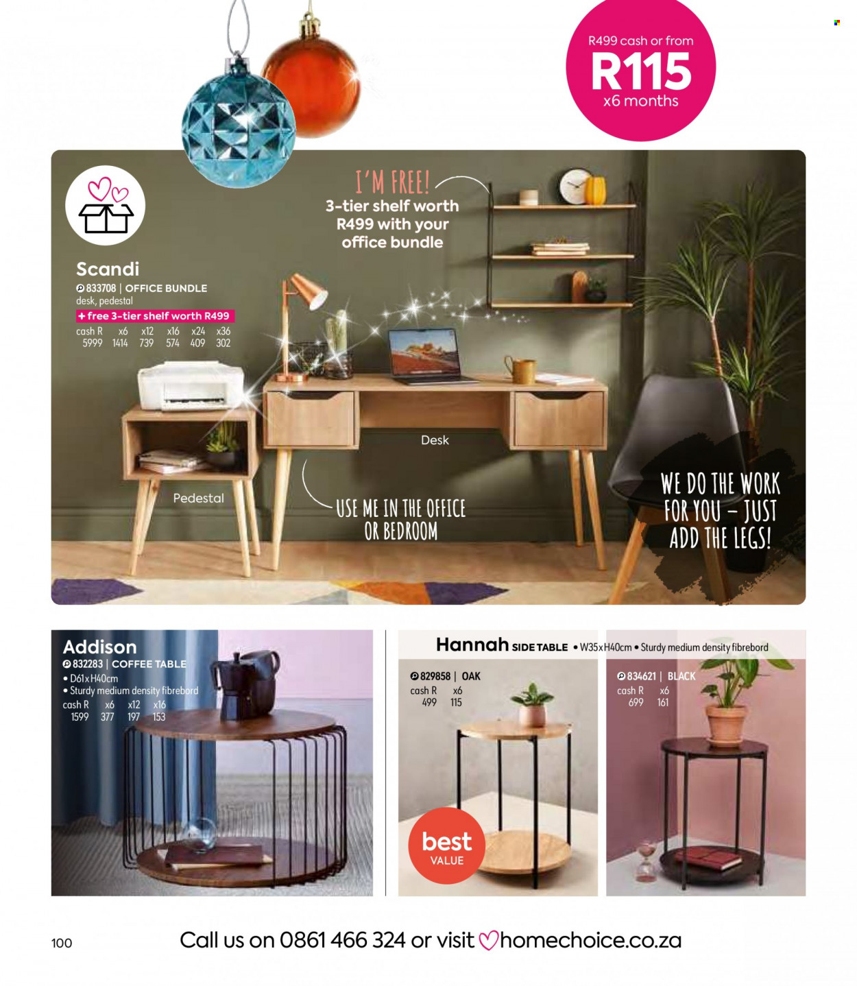 HomeChoice specials. Page 100