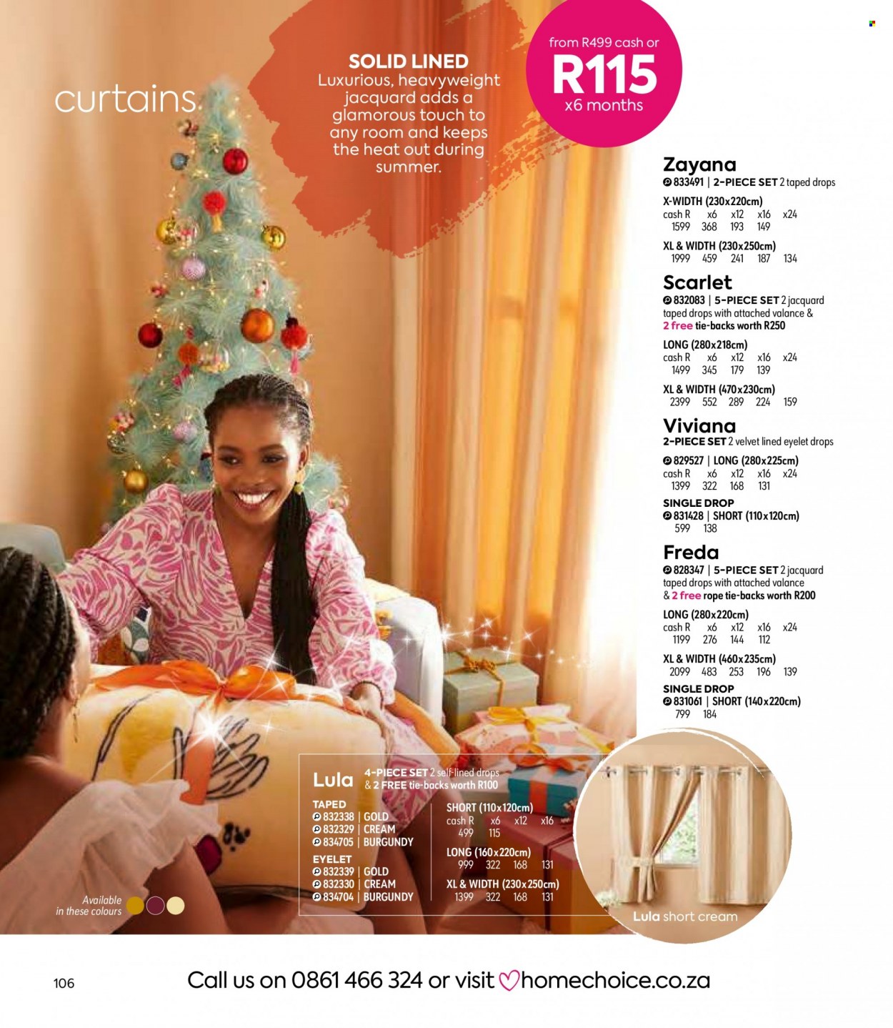 HomeChoice specials. Page 106