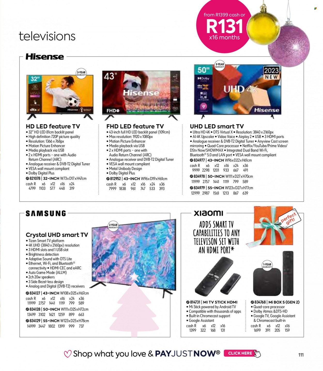 HomeChoice specials. Page 111