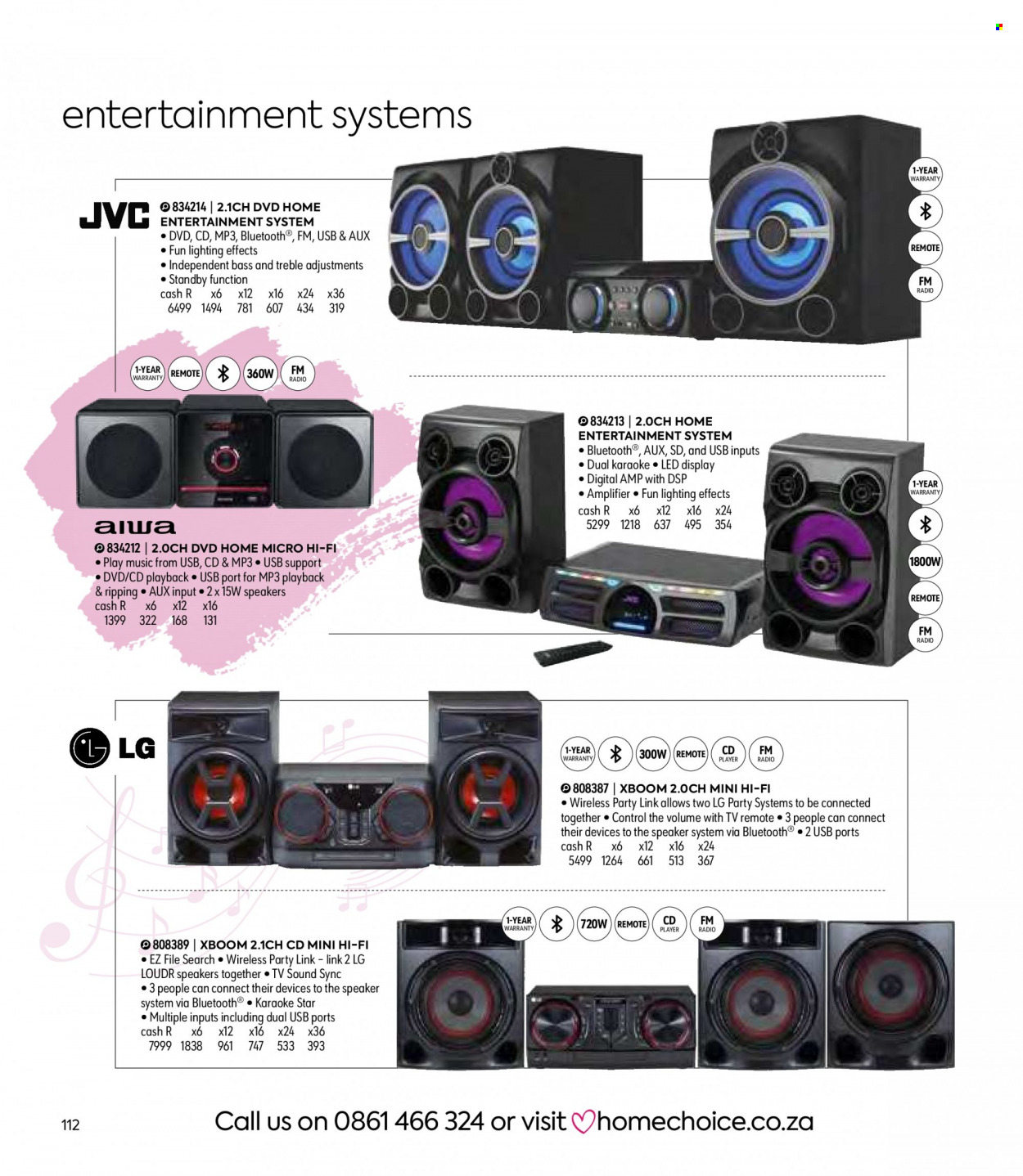 HomeChoice specials. Page 112