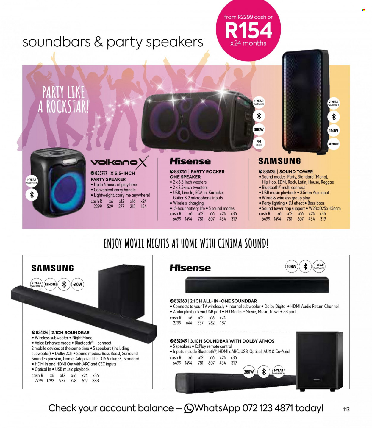 HomeChoice specials. Page 113