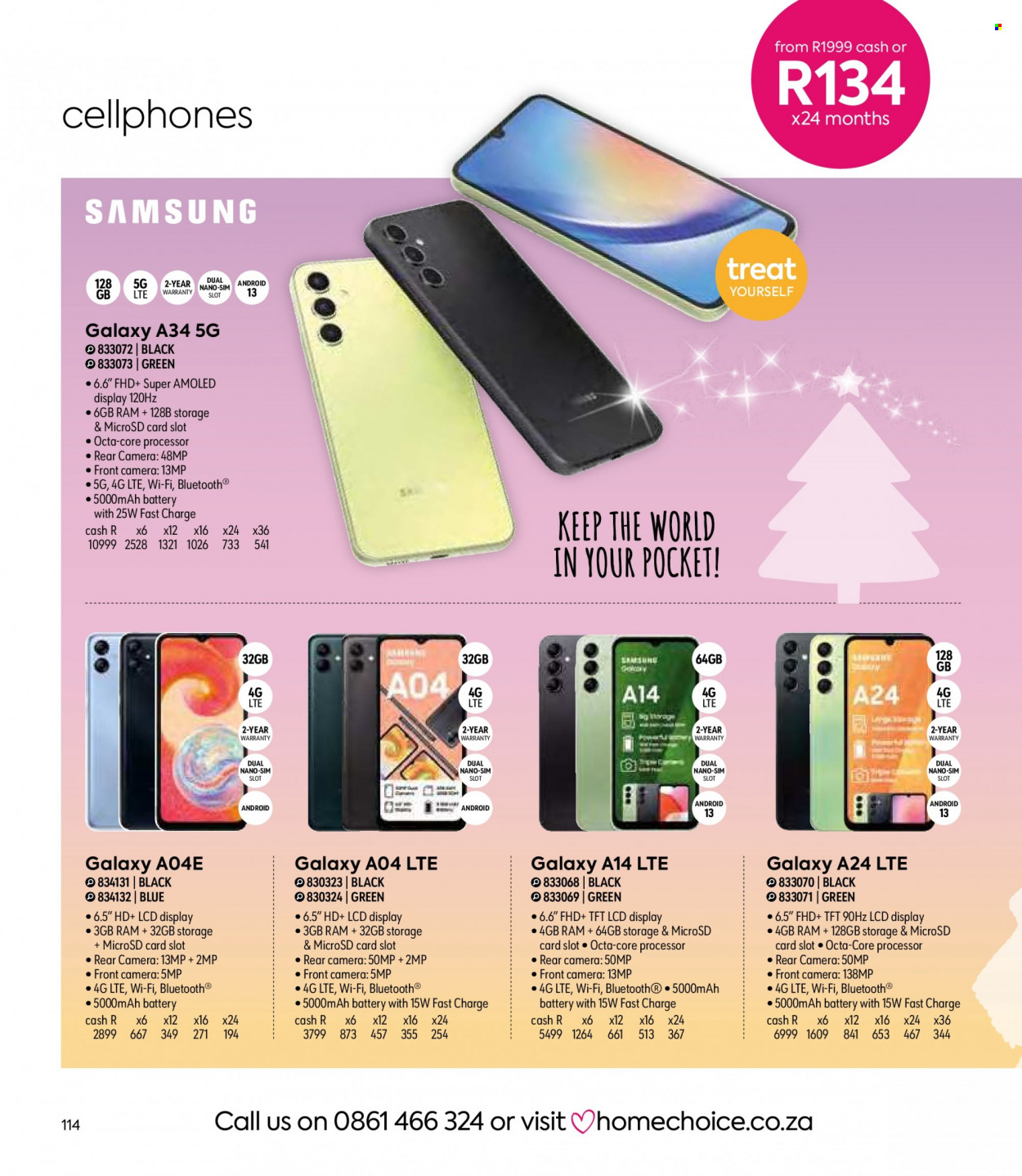 HomeChoice specials. Page 114