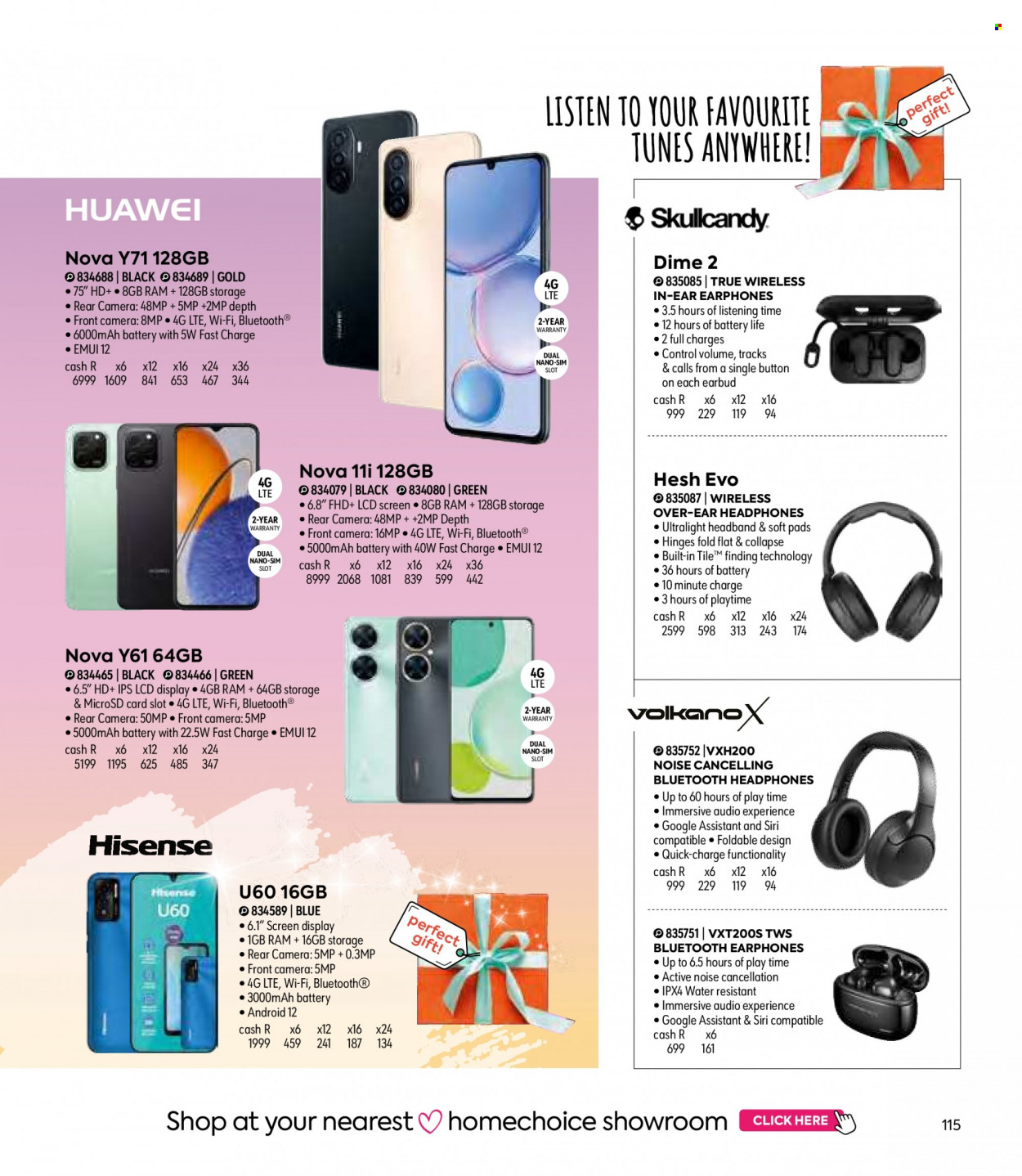 HomeChoice specials. Page 115