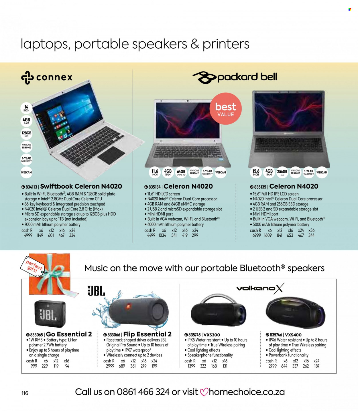 HomeChoice specials. Page 116