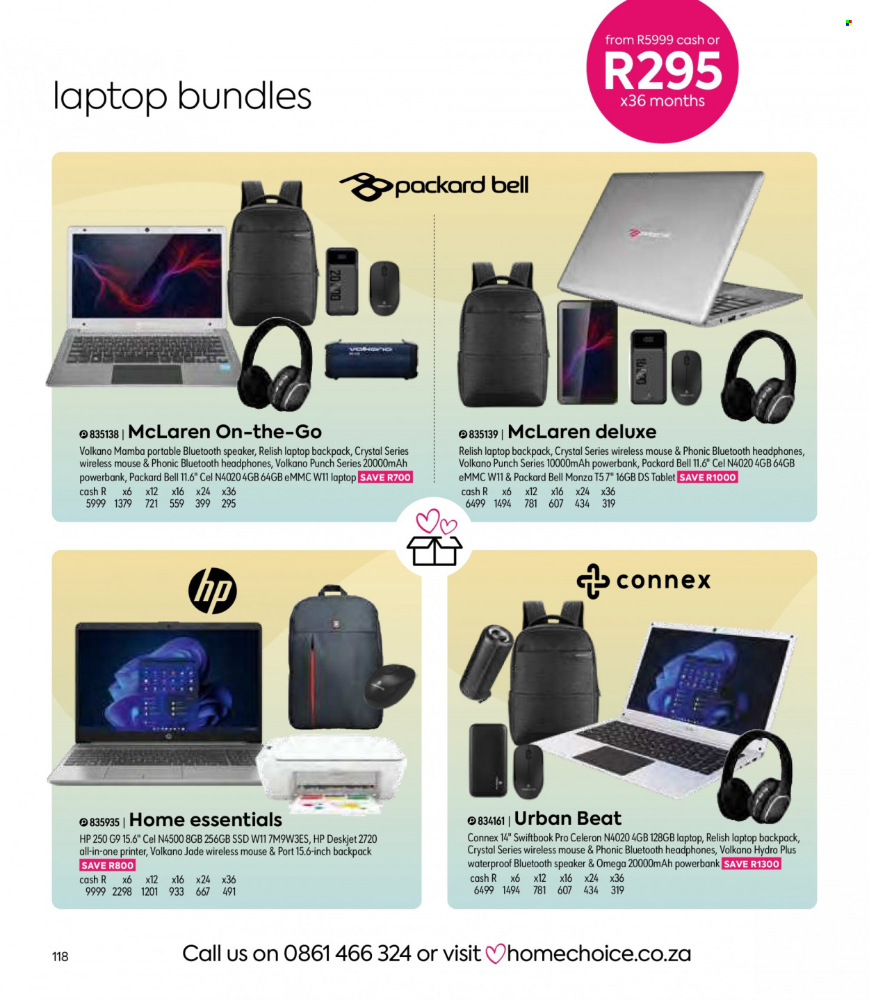HomeChoice specials. Page 118
