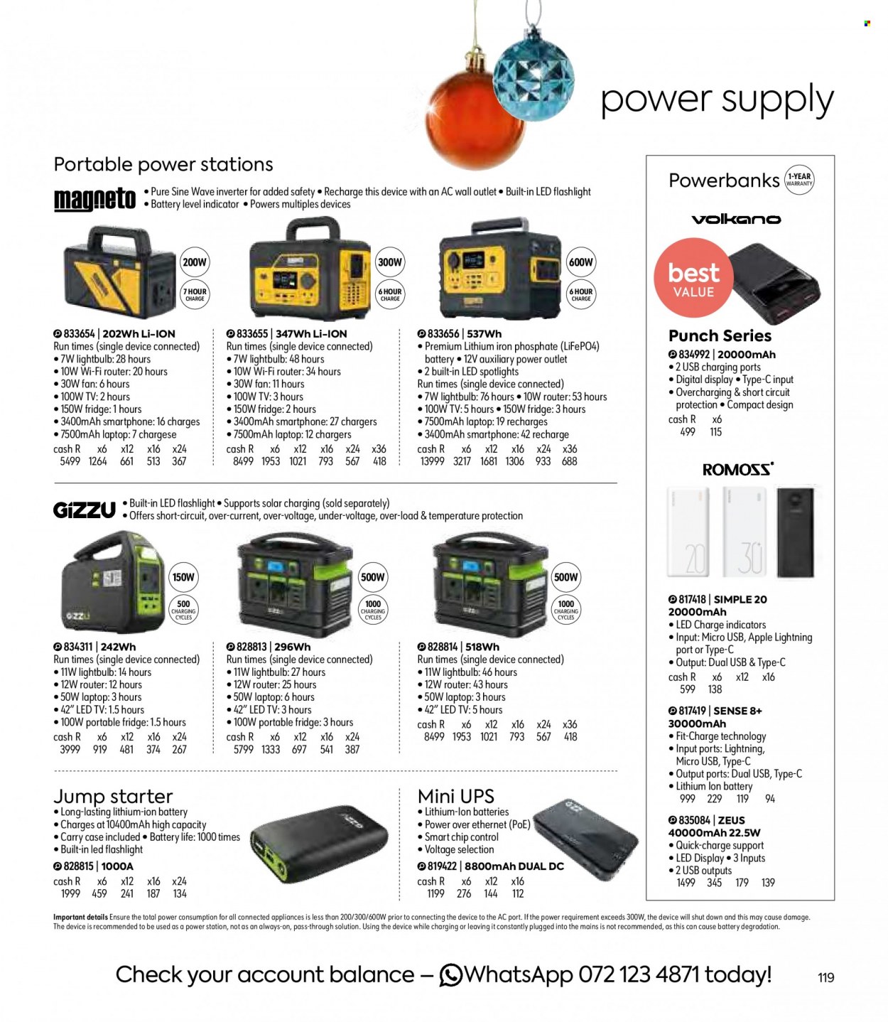 HomeChoice specials. Page 119
