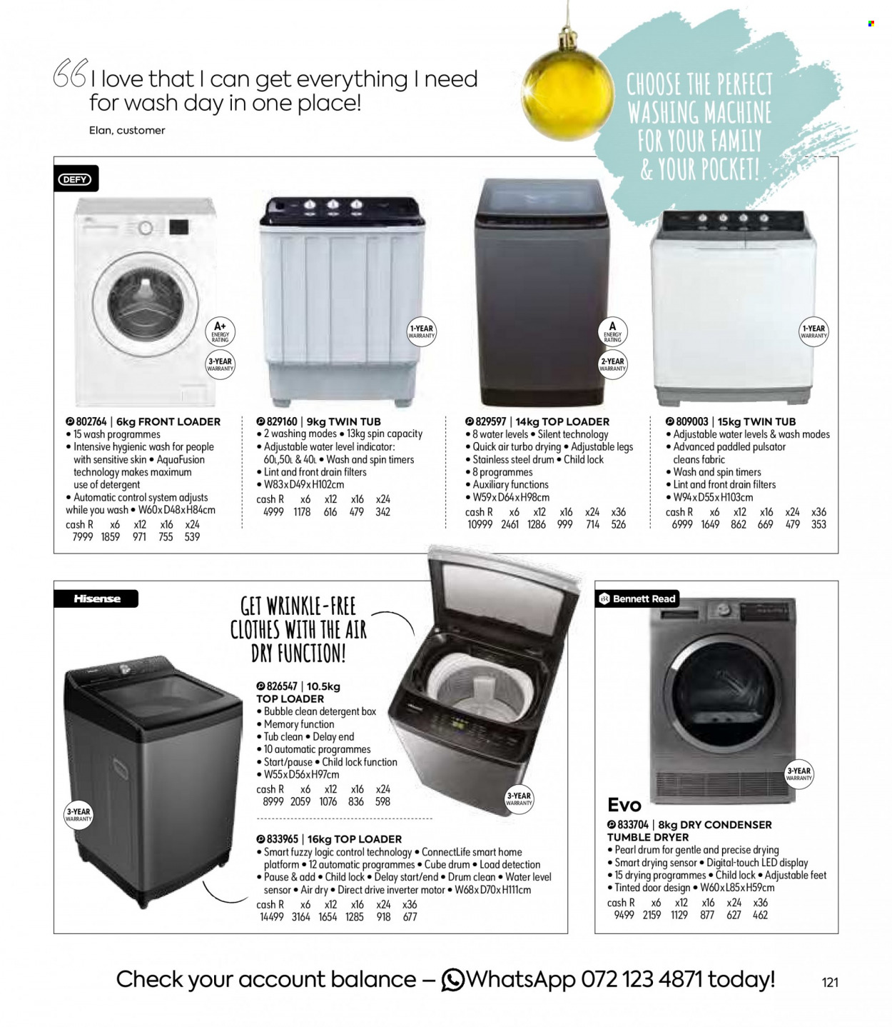 HomeChoice specials. Page 121