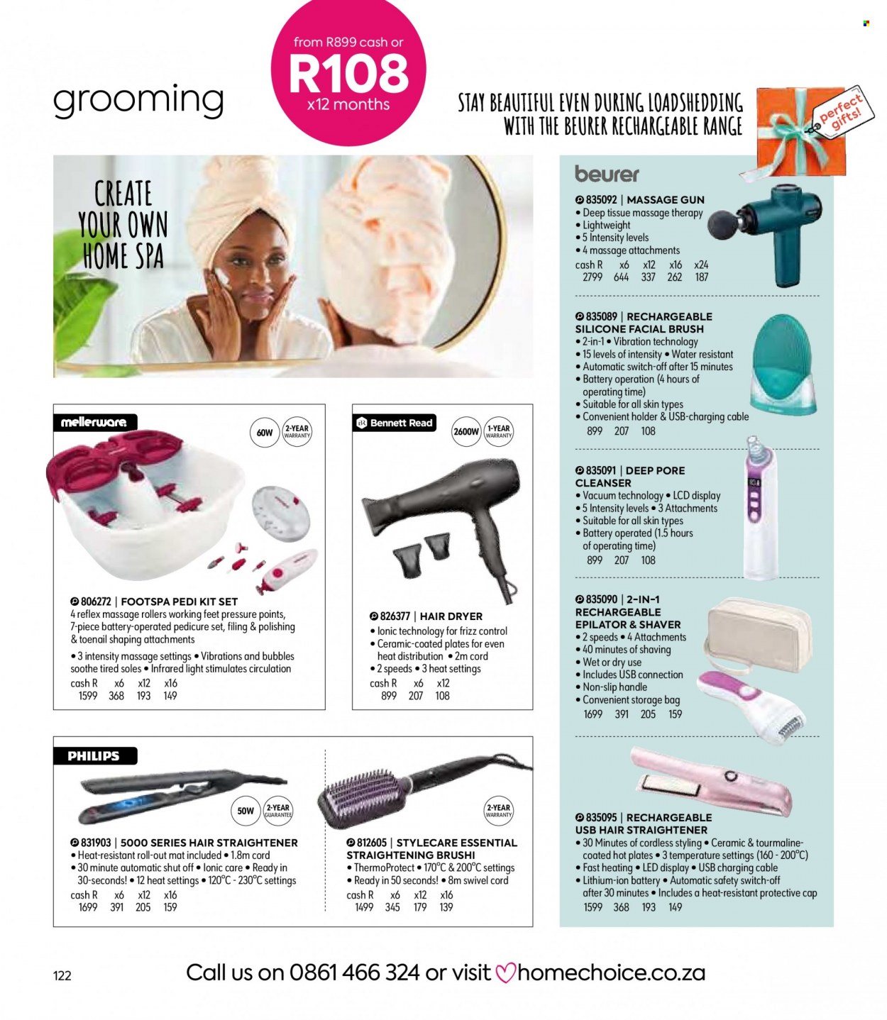 HomeChoice specials. Page 122