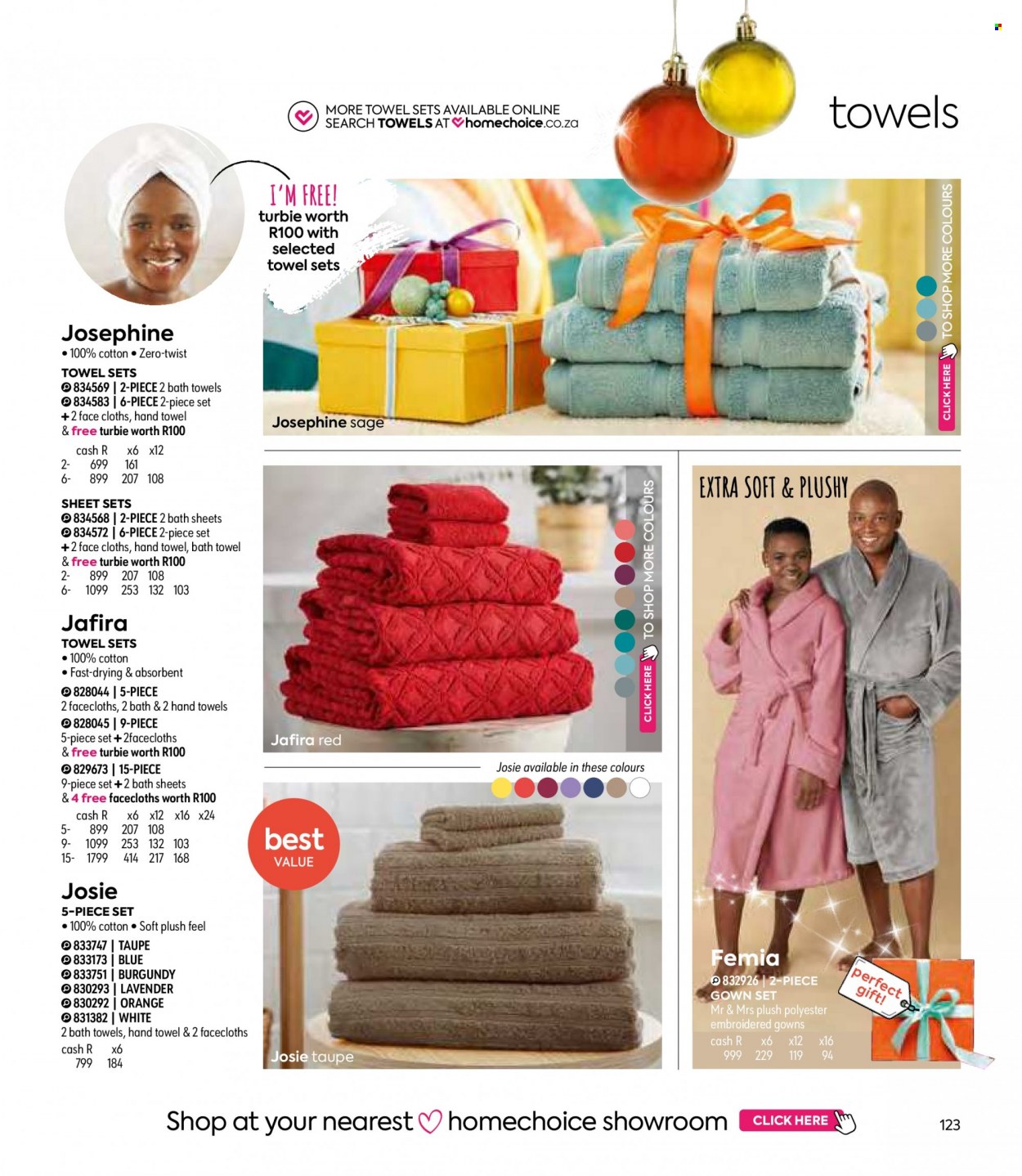 HomeChoice specials. Page 123