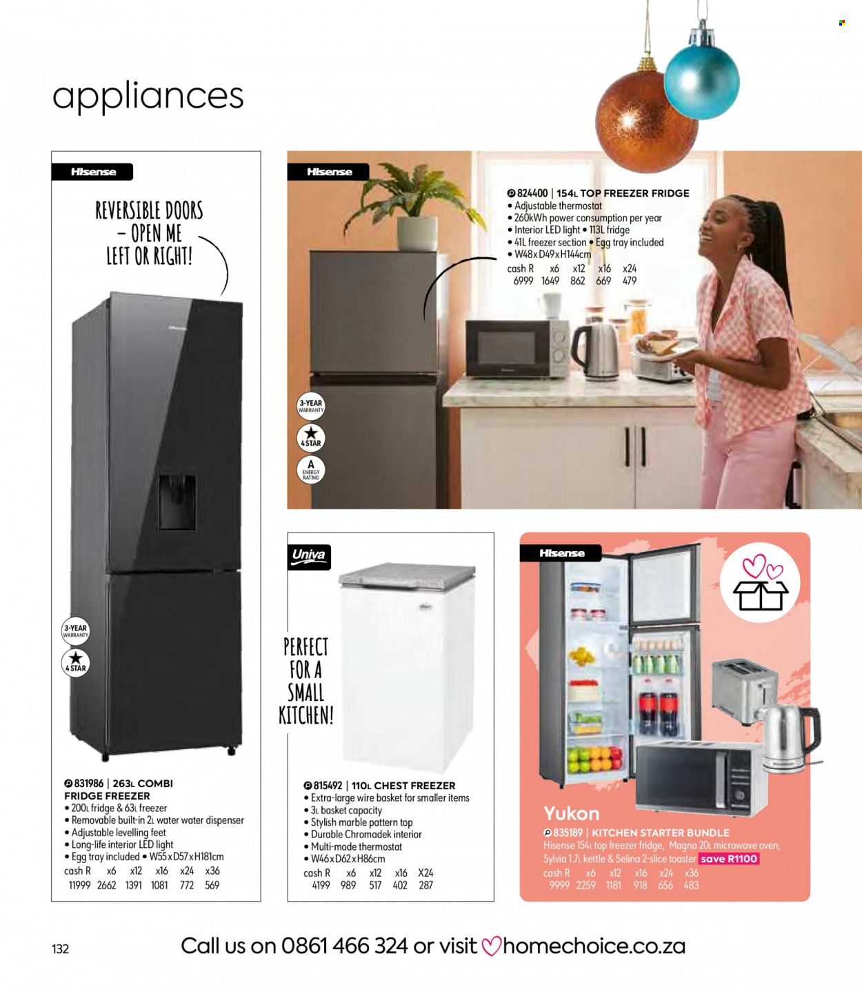 HomeChoice specials. Page 132