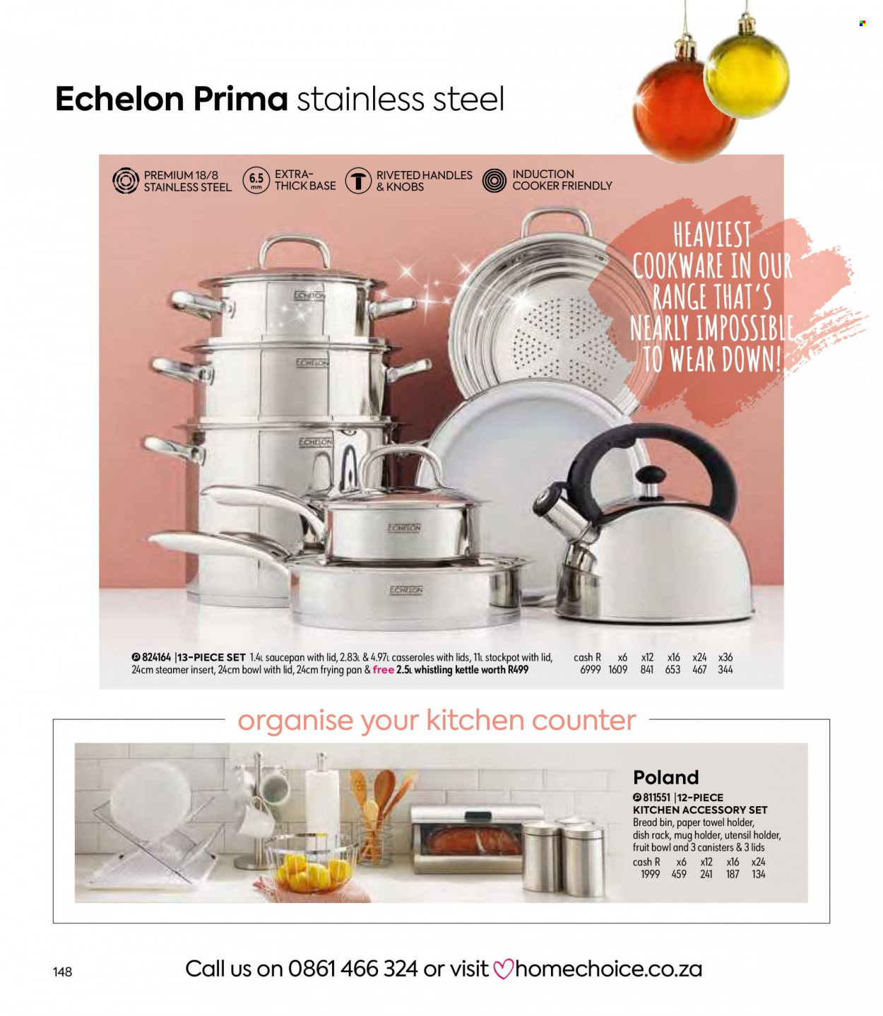HomeChoice specials. Page 148
