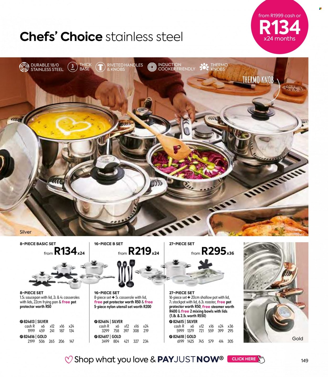 HomeChoice specials. Page 149