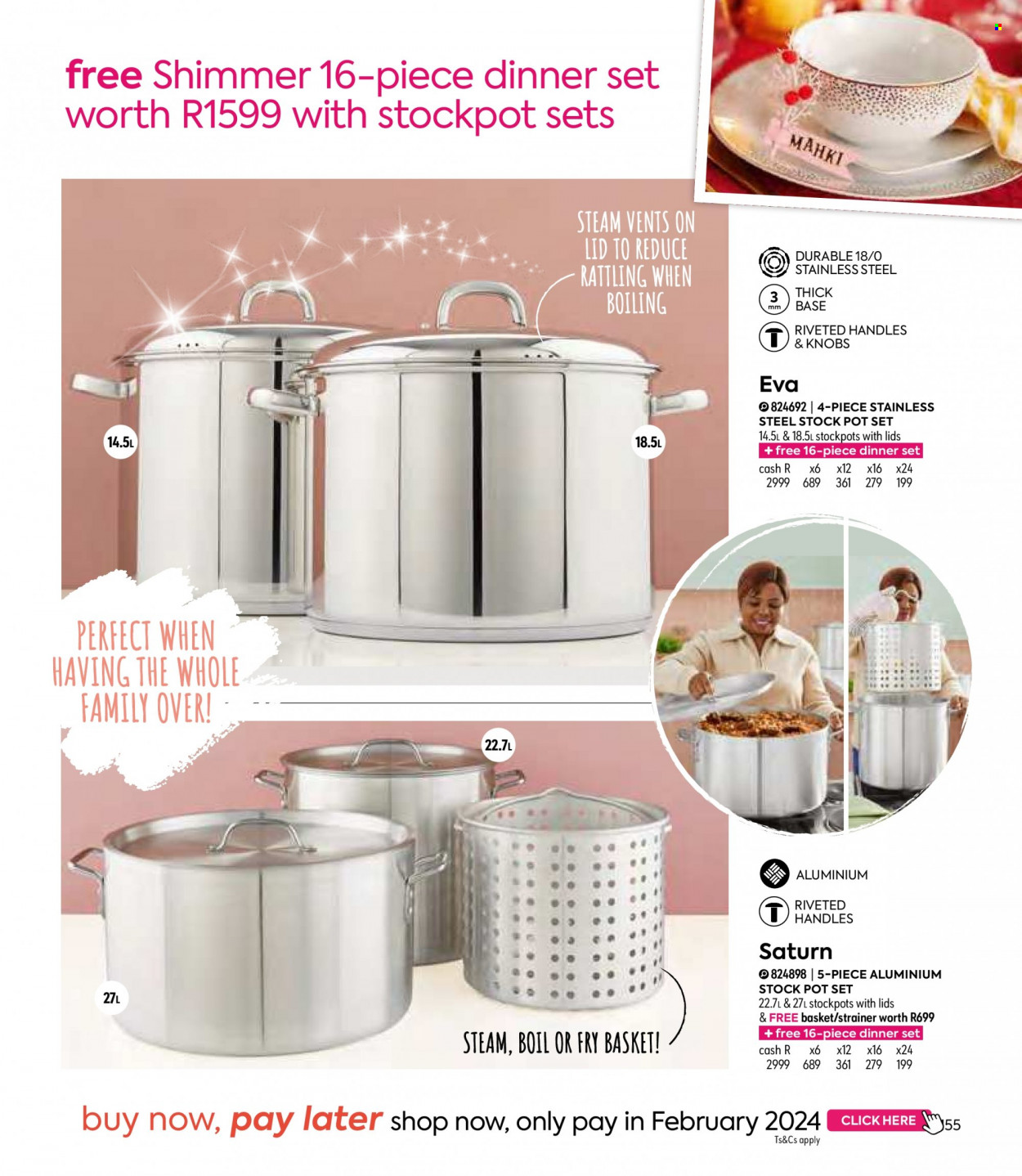 HomeChoice specials. Page 155