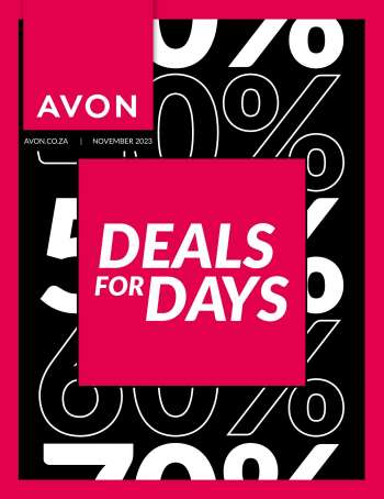 Avon catalogue  - 01/11/2023 - 30/11/2023.
