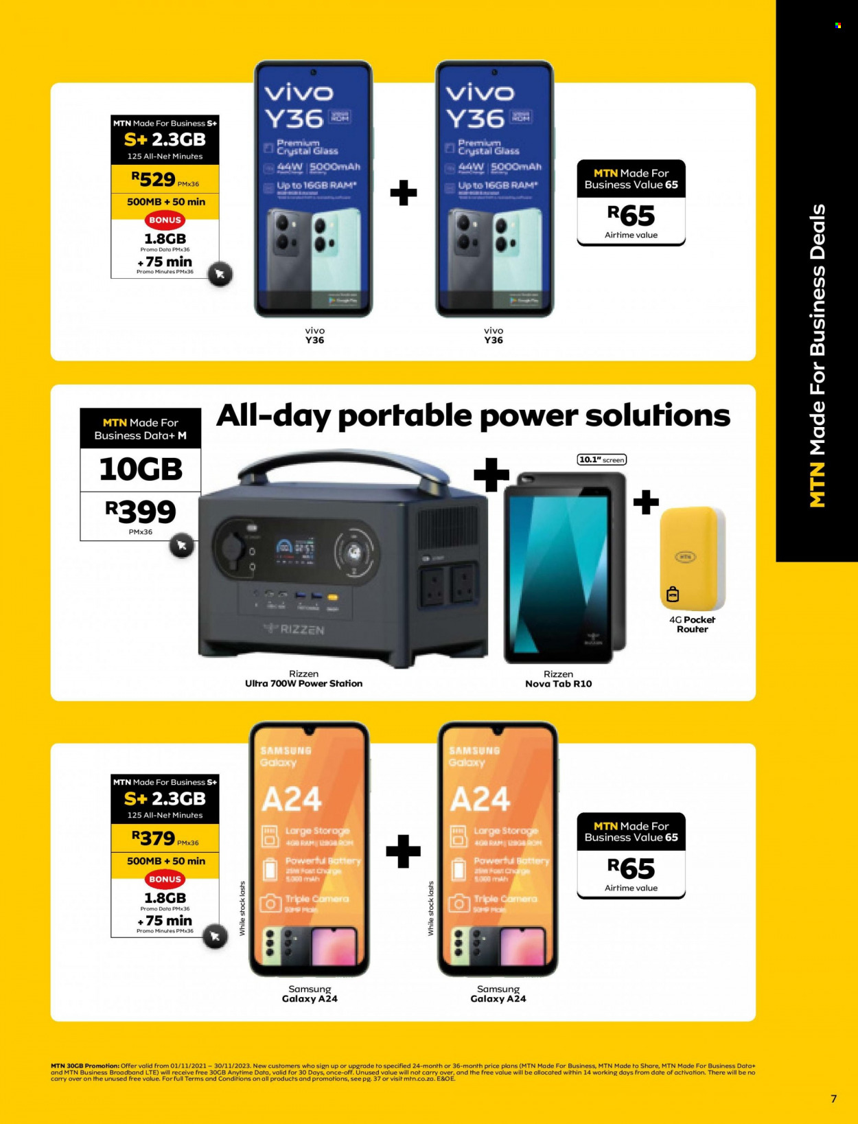 MTN specials - 01/11/2023 - 30/11/2023. Page 7