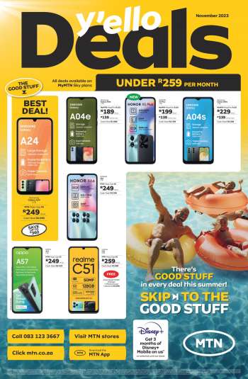 MTN catalogue  - 01/11/2023 - 30/11/2023.