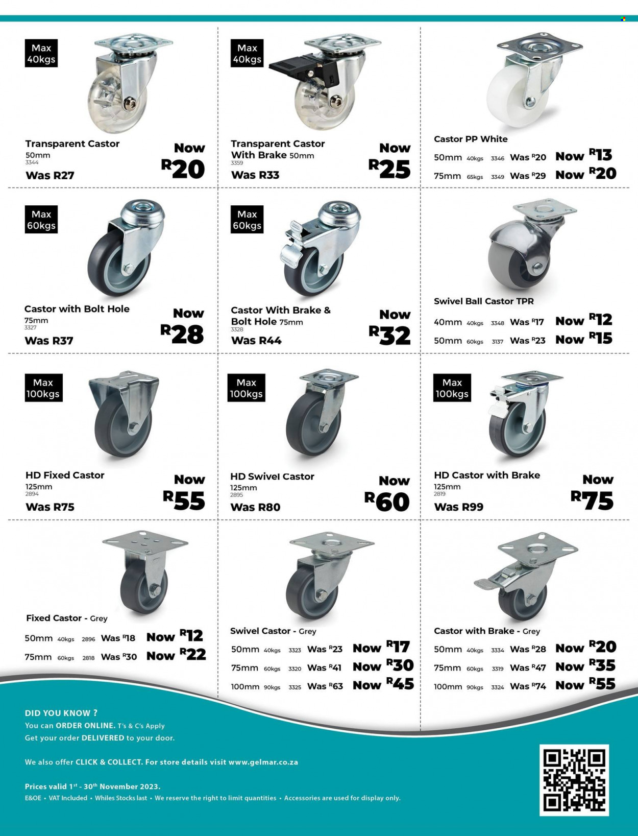 Gelmar specials - 01/11/2023 - 30/11/2023. Page 4
