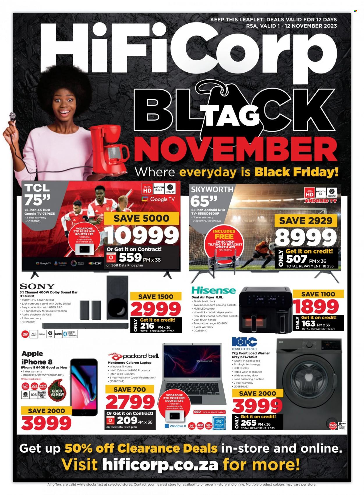 HiFi Corp specials - 01/11/2023 - 12/11/2023. Page 1
