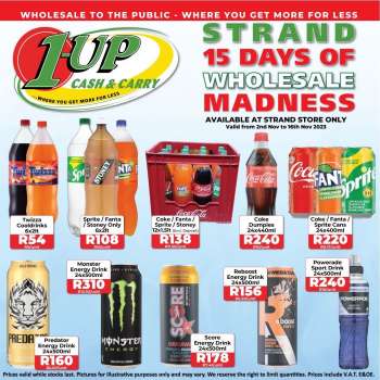 1UP Cash & Carry catalogue  - 02/11/2023 - 16/11/2023.