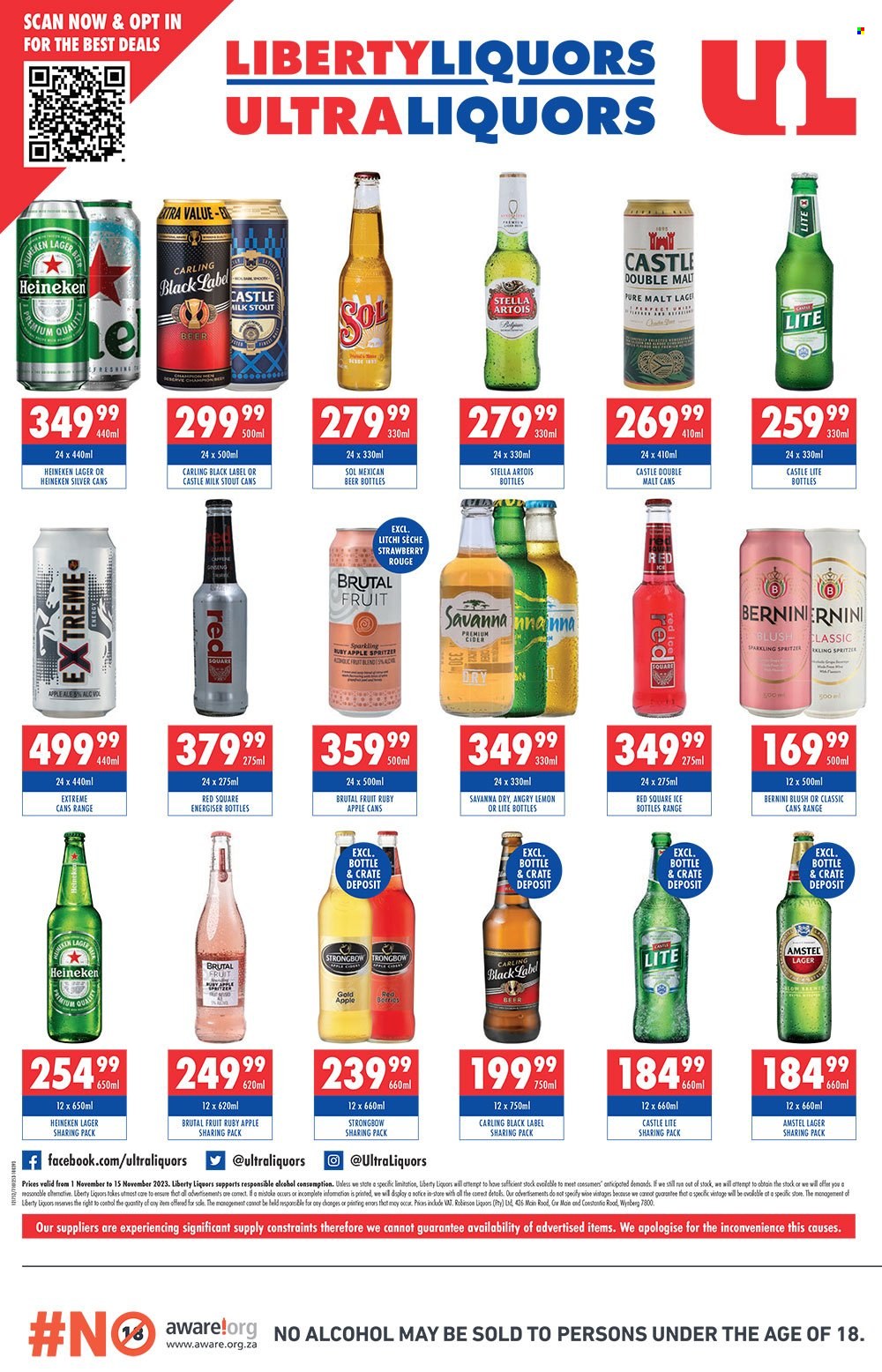 Liberty Liquors specials - 01/11/2023 - 15/11/2023. Page 4