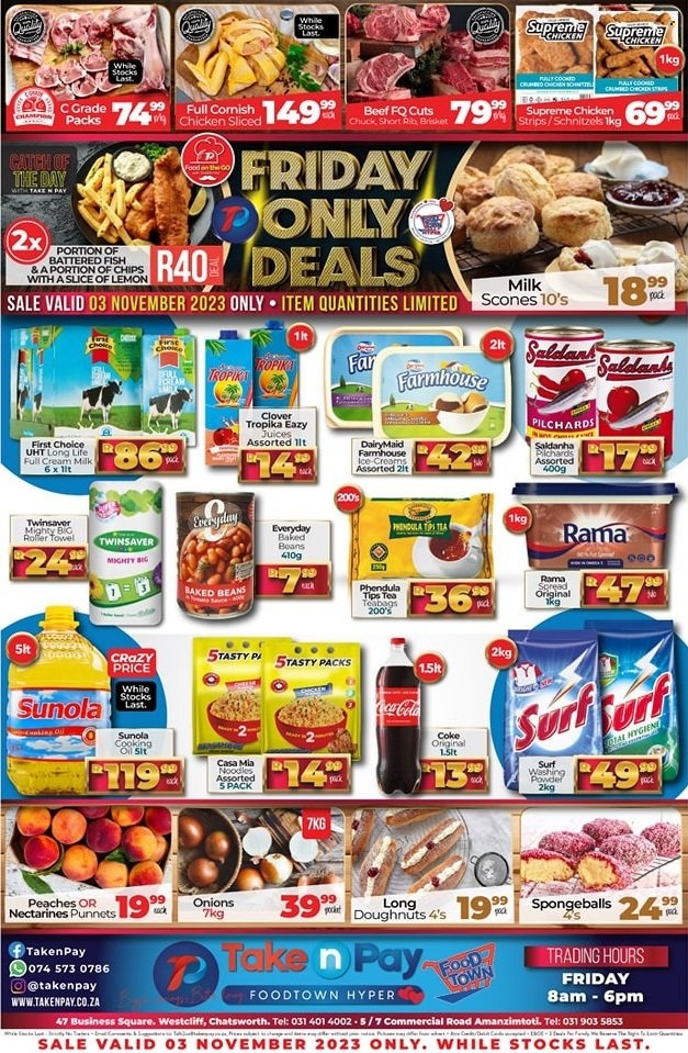 Take n Pay specials - 03/11/2023 - 03/11/2023. Page 1