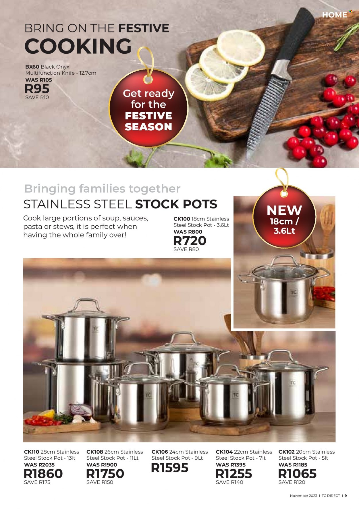 Table Charm Direct specials - 01/11/2023 - 30/11/2023. Page 9