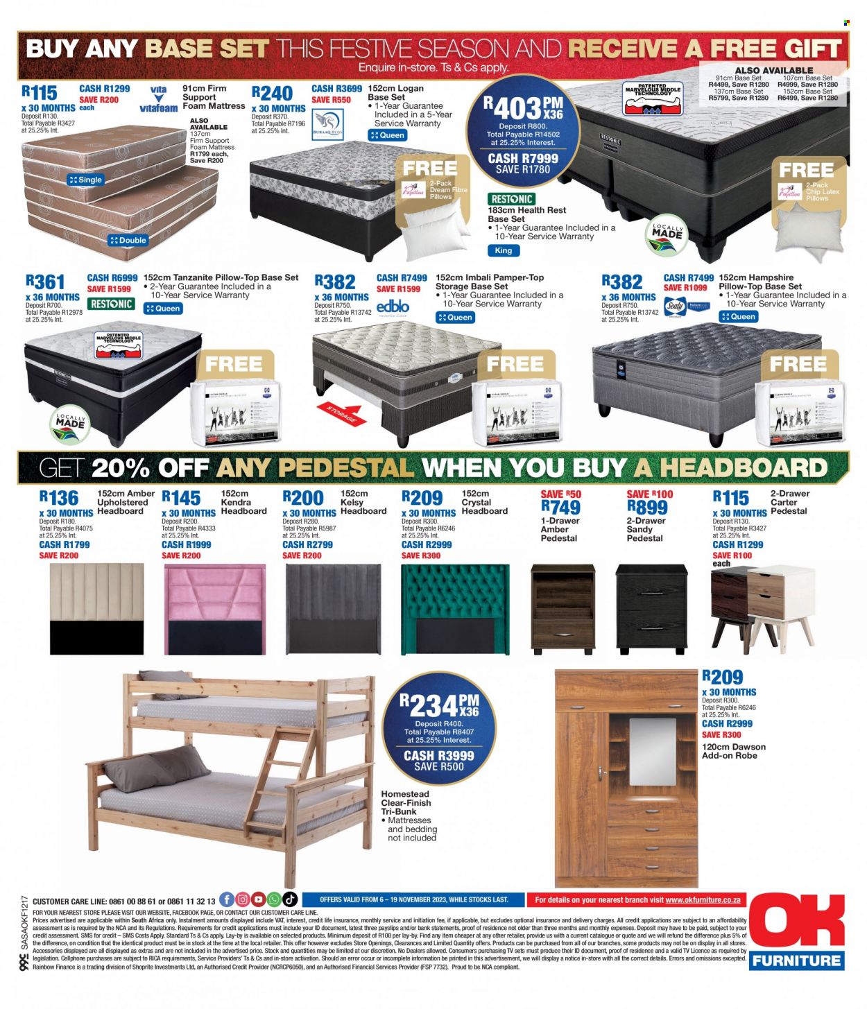 OK Furniture specials - 06/11/2023 - 19/11/2023. Page 8