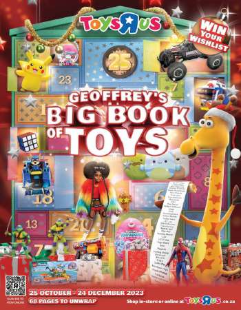 Toys R Us catalogue  - 25/10/2023 - 24/12/2023.