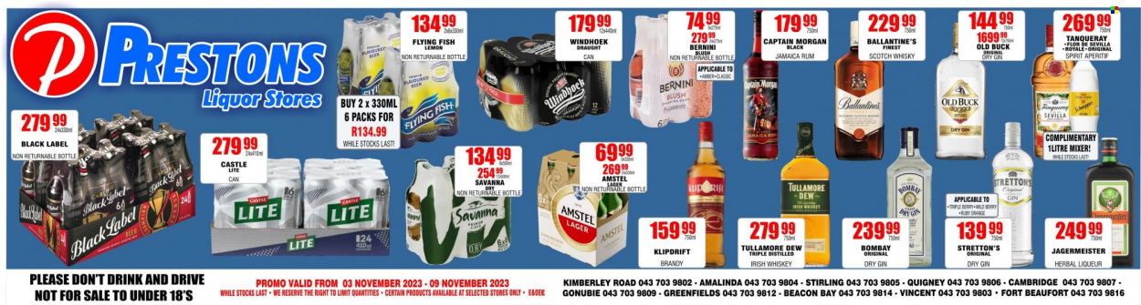 Prestons Liquor Stores specials - 03/11/2023 - 09/11/2023. Page 1